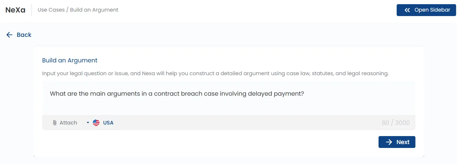 Enter argument