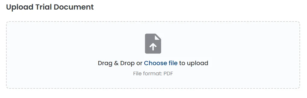Another trial option