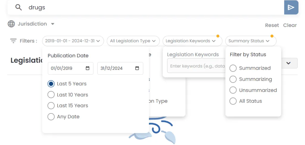Search filters