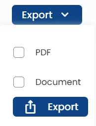 Export options