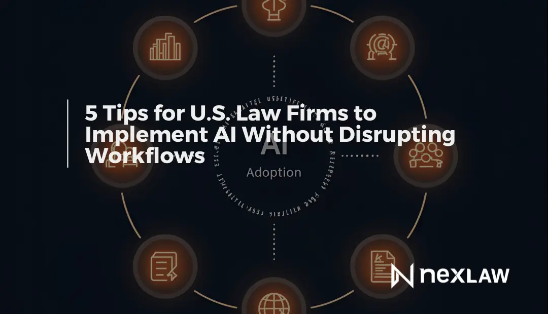 5 Tips for U.S. Law Firms to Implement AI Smoothly