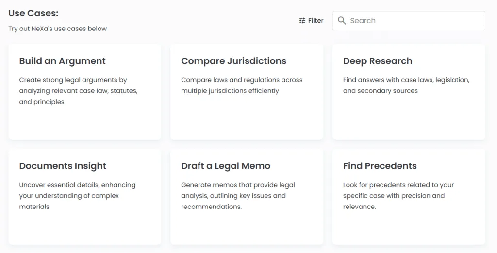 Use cases