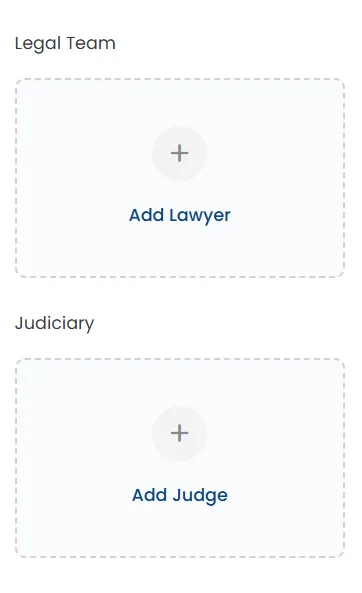 Legal team input