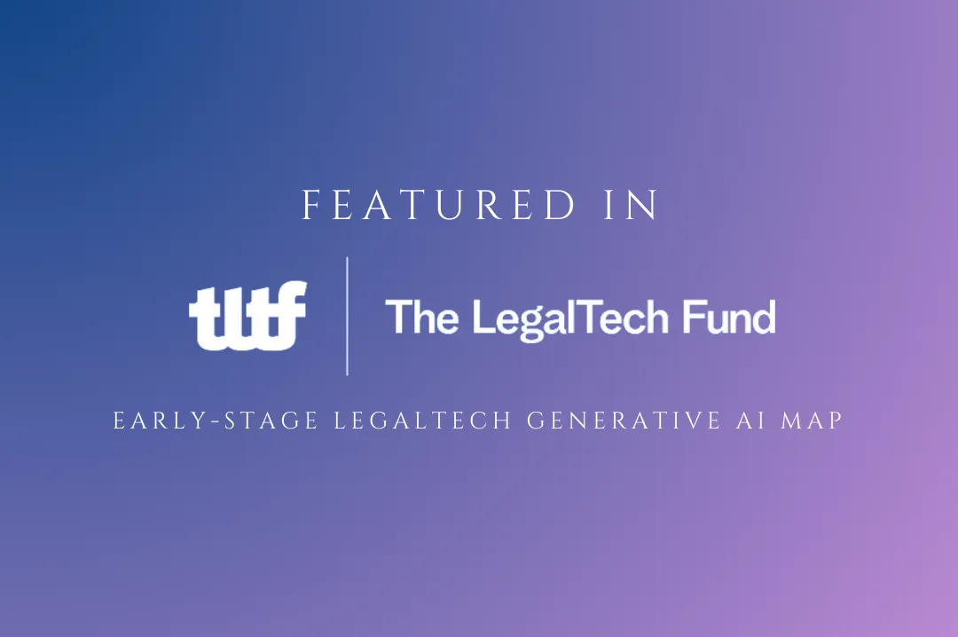 Early-Stage Legaltech Generative AI Market Map