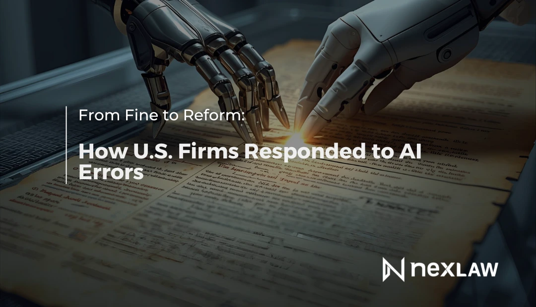 From Fine to Reform: U.S. Law Firms' AI Error Responses