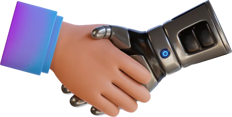 Illustration of a human-in-the-loop workflow