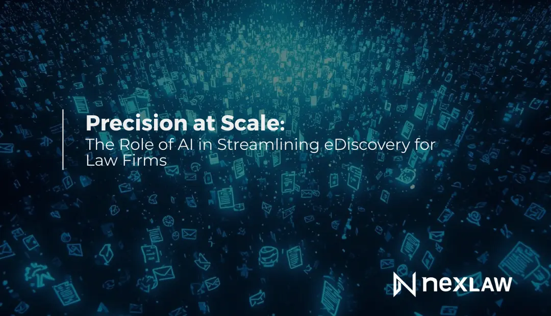 Precision at Scale: The Role of AI in Streamlining eDiscovery