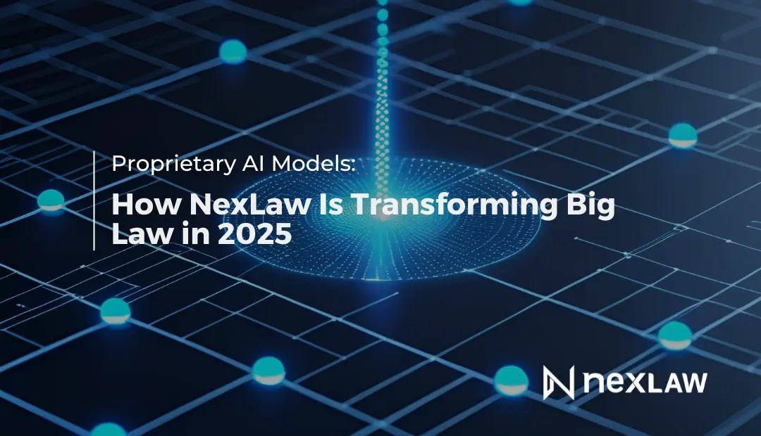 Proprietary AI Models: How NexLaw Is Transforming Big Law in 2025