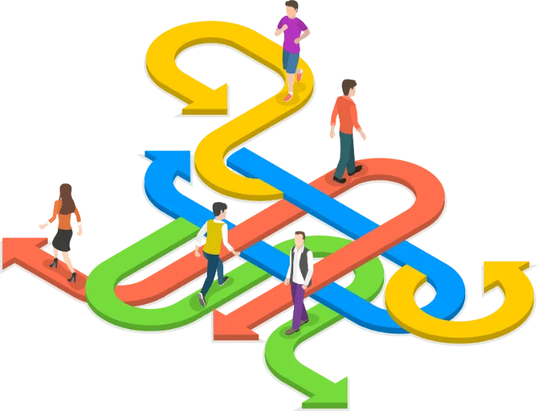 Scenario Planning and Simulation illustration