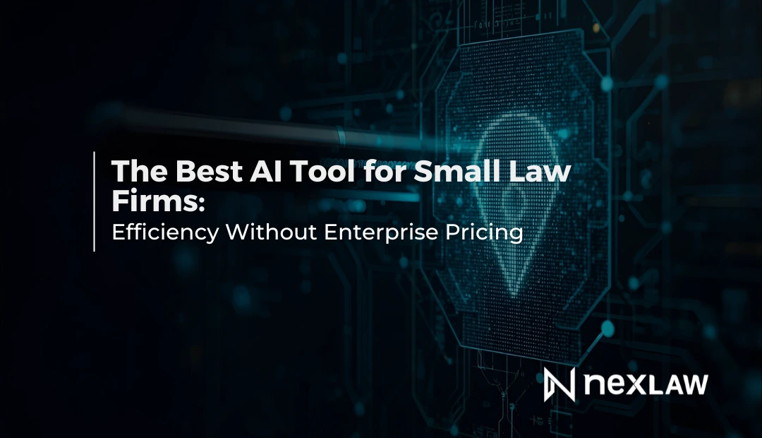 Best AI Tool for Small Law Firms 2025