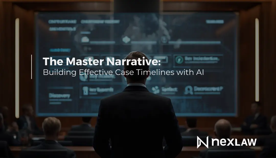 The Master Narrative: Building Effective  AI Case Timelines