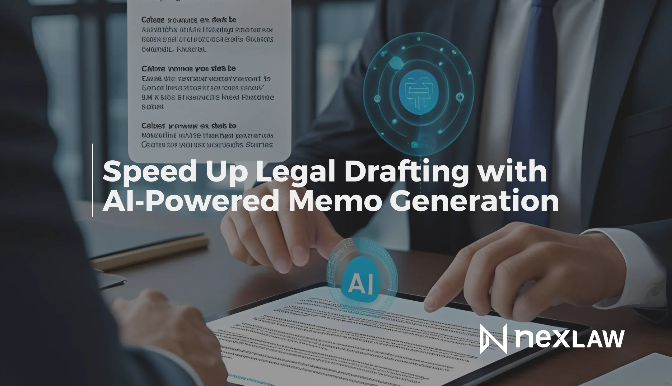 AI Memo Generation for Faster Drafting