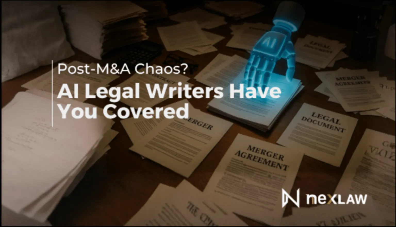 Post-M&A Legal Chaos? AI Legal Writers Can Help