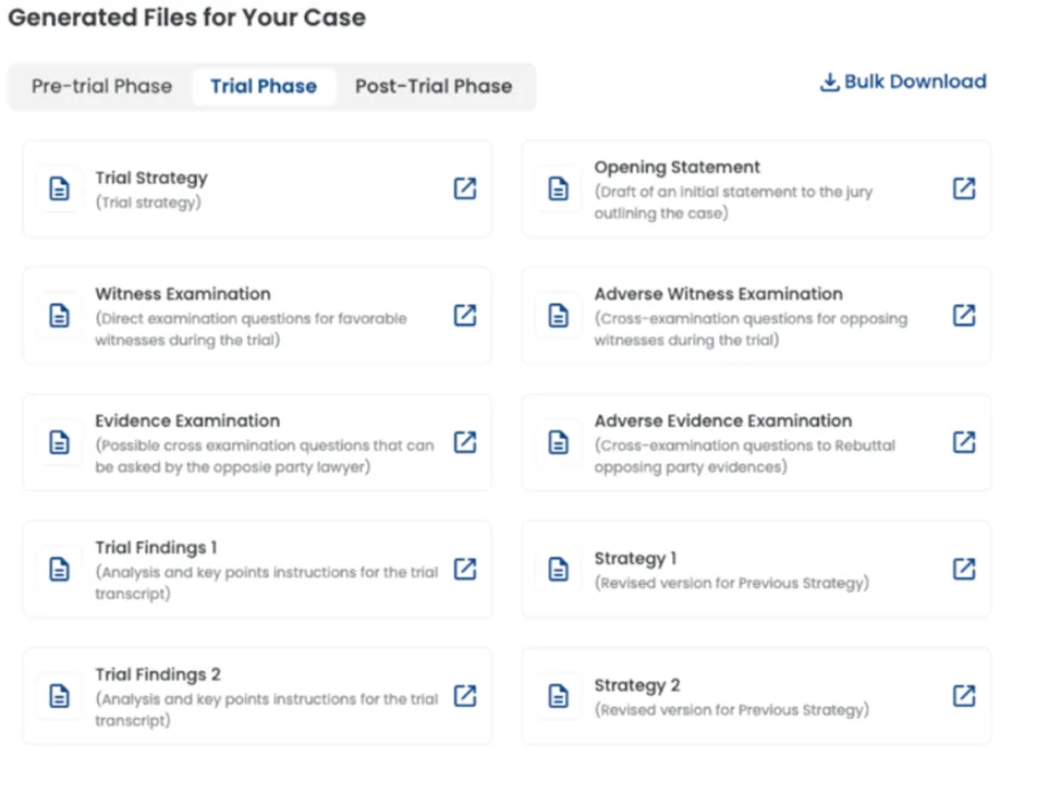 Review the updated real-time trial strategy