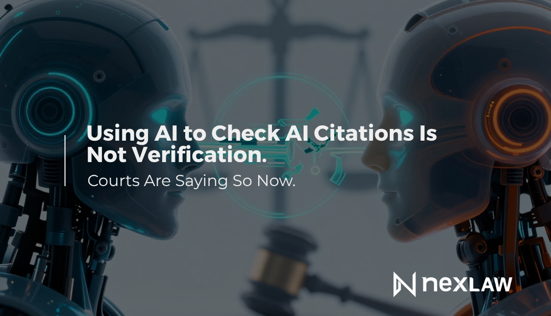 Using AI to Check AI Citations Is Not Verification | NexLaw