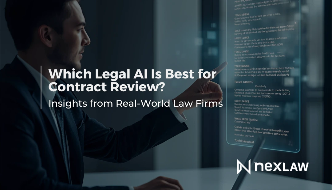 Which Legal AI Is Best for Contract Review? Insights from Real-World Law Firms