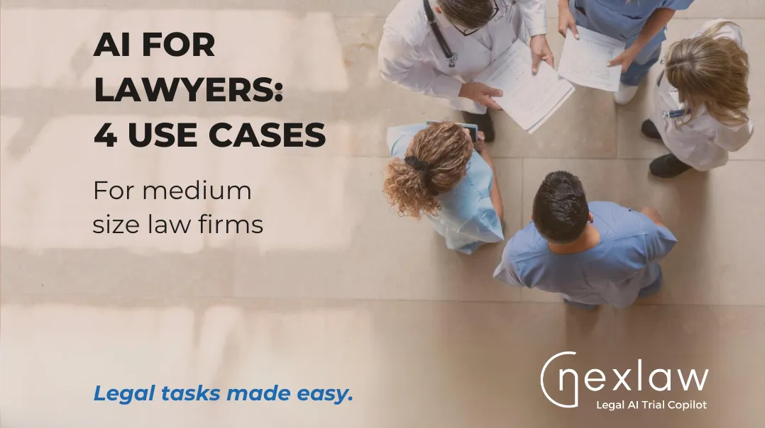 AI for Lawyers: 4 Use Cases for Legal Teams