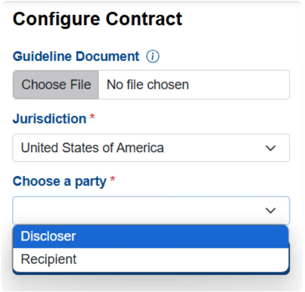 Configure Contract