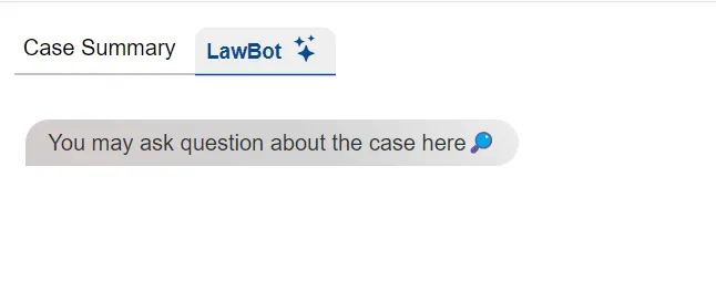 LawBot for Q&A